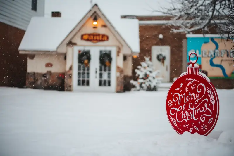Clearfield Christmas House